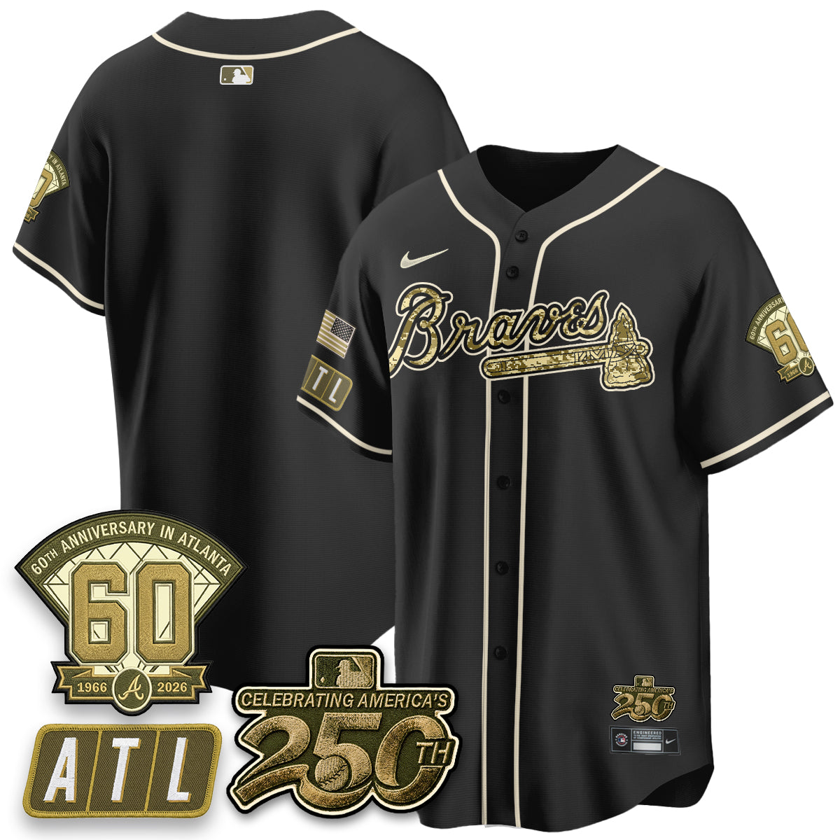 ATL Salute to Service 2026 Vapor Limited Jersey - All Stitched