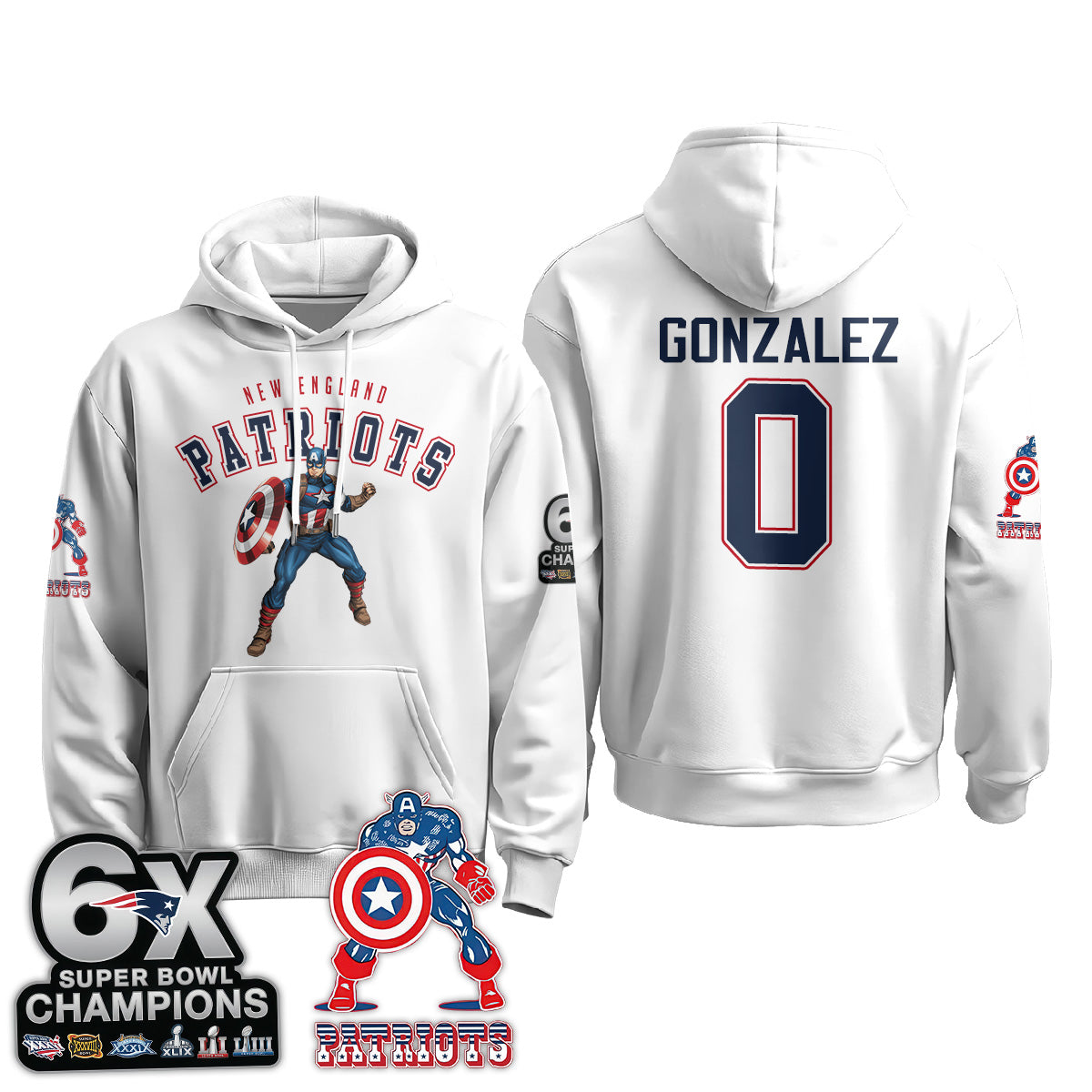NE x Liberty Guardian Edition Pullover Hoodie V1 - Printed