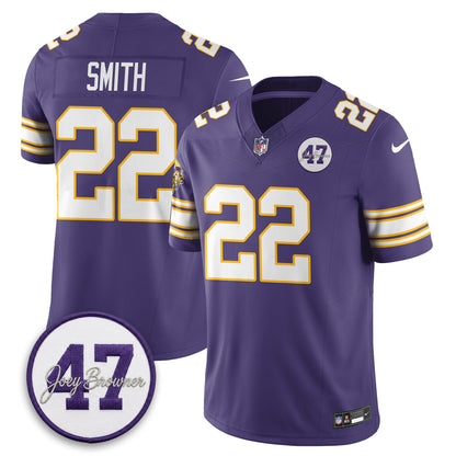 MIN Joey Browner Thank You For Memories - 1960 – 2026 Football Vapor Limited Jersey - All Stitched
