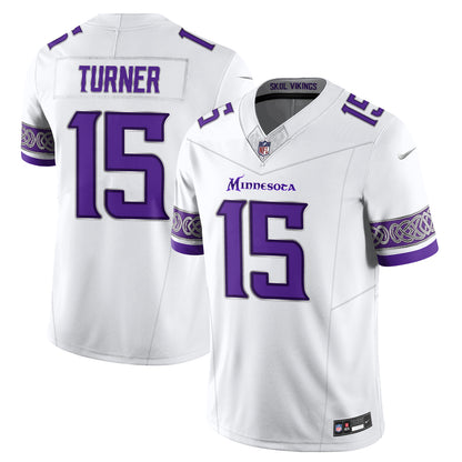 Minnesota Vikings Fangear Edition Vapor Jersey - Stitched-NHM