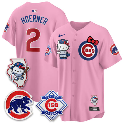 Chicago Cubs x Meow KT Vapor Premier Limited Jersey - All Stitched V2