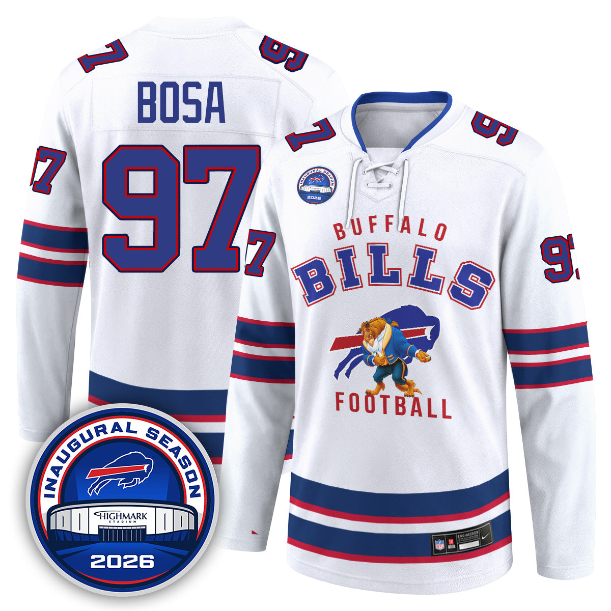 BUF x The Beast Edition Hockey Jersey - Printed