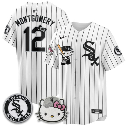 Chicago White Sox x Meow KT Vapor Jersey - Stitched