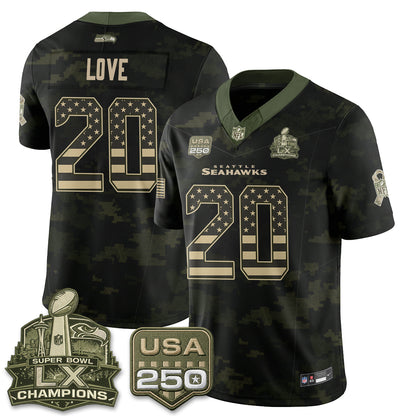 SEA 2026 Salute to Service Edition Vapor Jersey - Stitched
