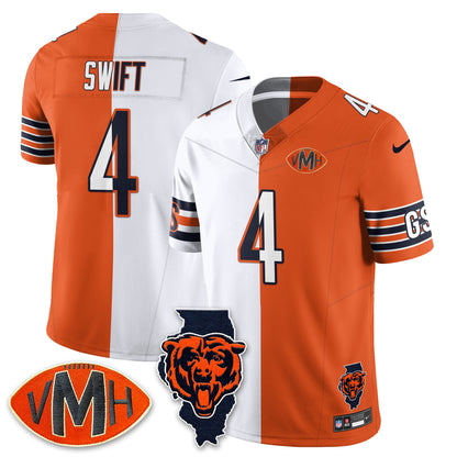 CHI Honor Virginia Halas McCaskey Split Edition - Stitched