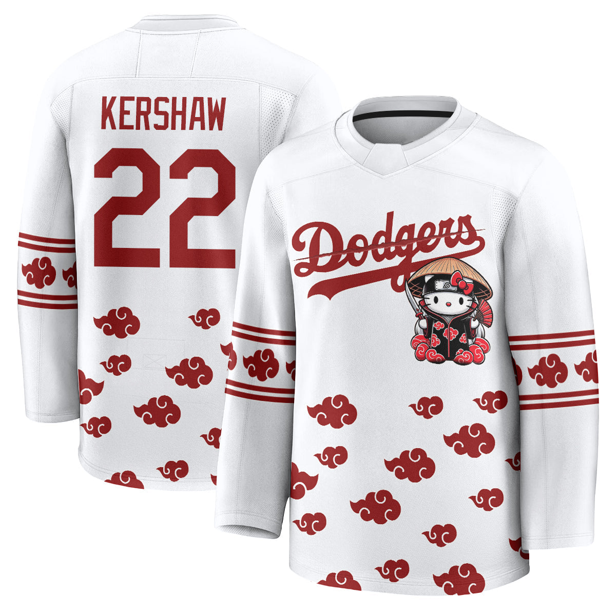 LAD Akatsuki Edition Vapor Hockey Jersey - Stitched