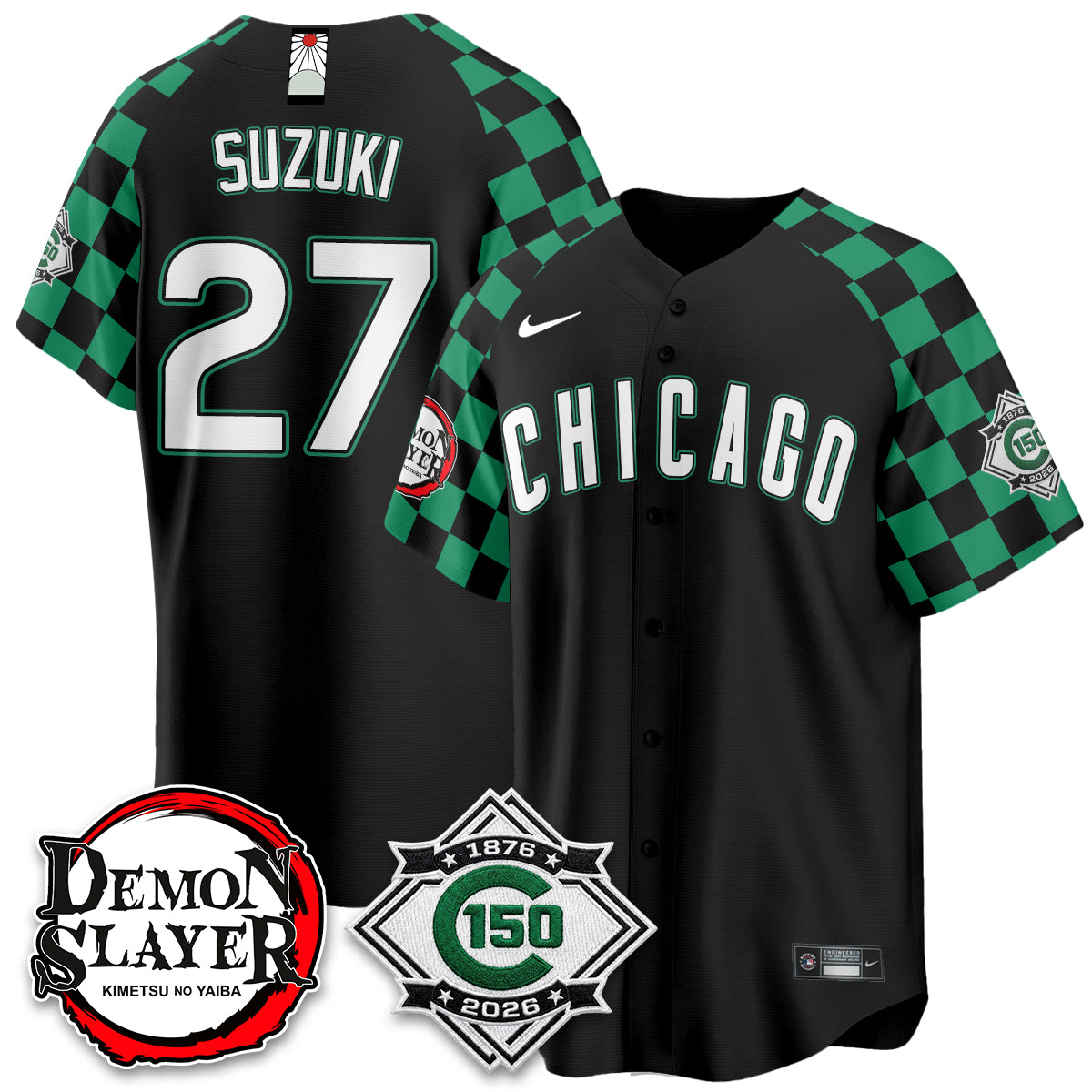 CHC Demon Slayer Vapor Limited Jersey - Stitched-DTD