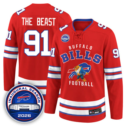 BUF x The Beast Edition Hockey Jersey - Printed