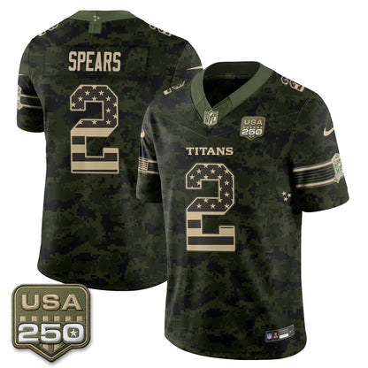 TEN 2026 Salute to Service Edition Vapor Jersey - Stitched
