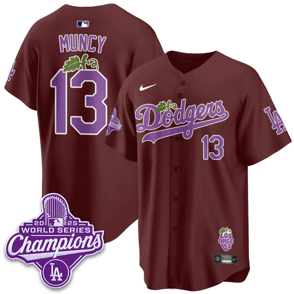 LAD Grape Edition Vapor Jersey - Stitched