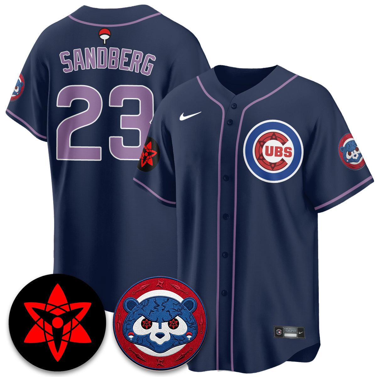 CHC Uchiha Sasuke Vapor Limited Jersey - Stitched
