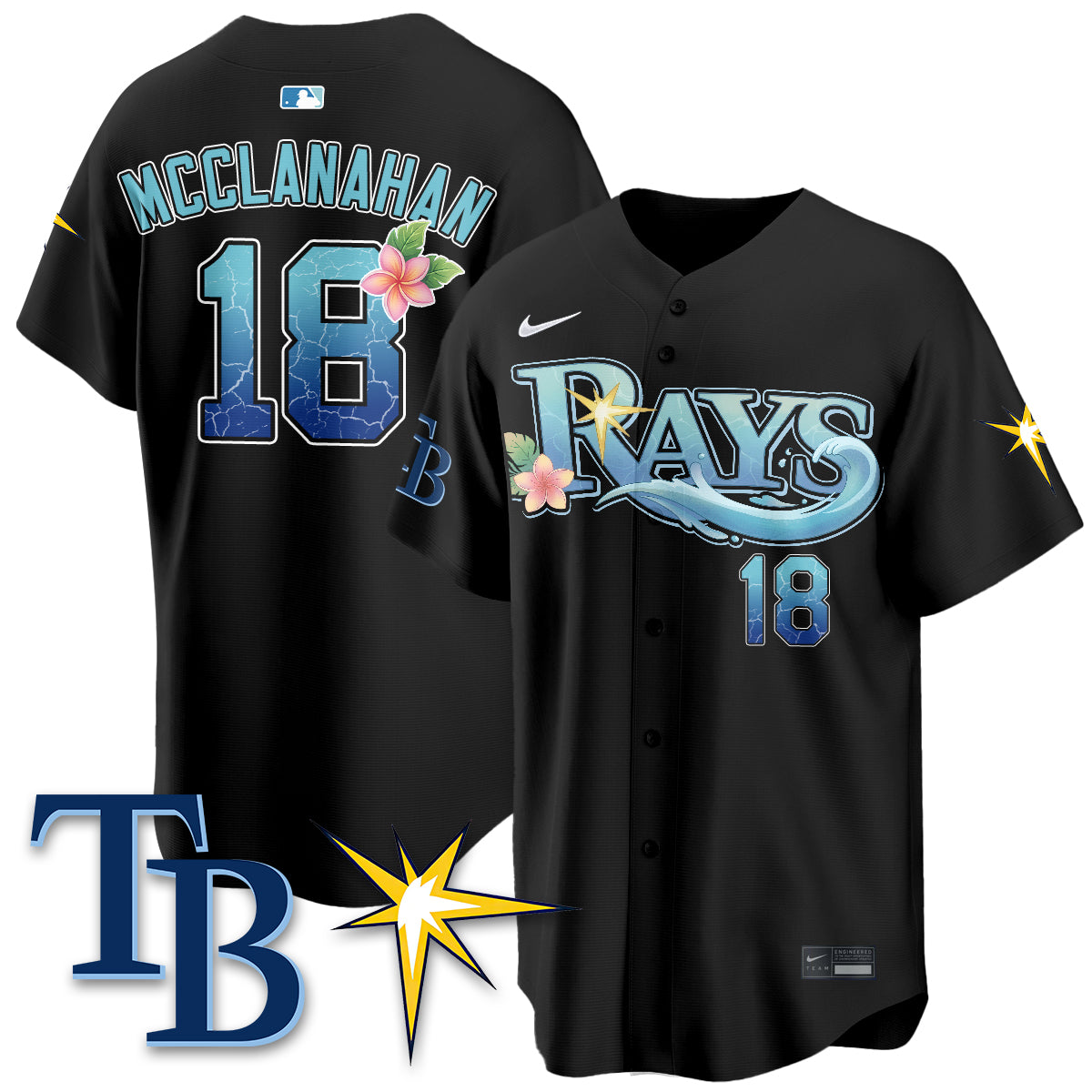 Tampa Bay Rays Aloha Spirit Vapor Limited Jersey - Stitched