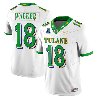 Tulane Green Wave 2026 City Football Vapor Jersey - Stitched