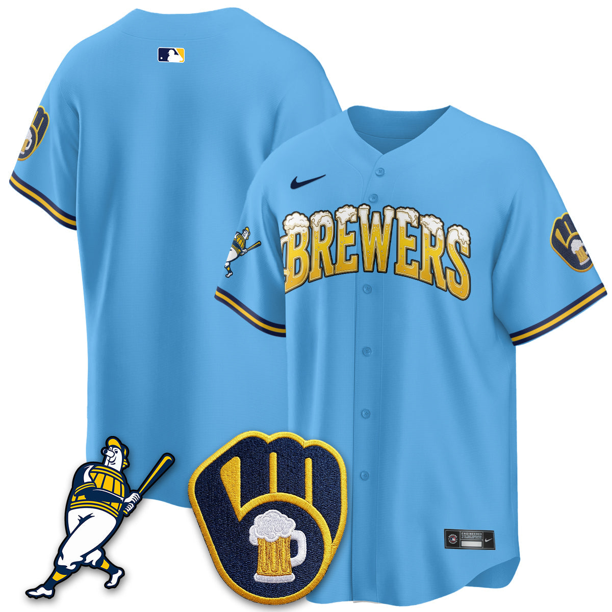 MIL "Pitcher & Pint" Edition Vapor Limited Jersey - Stitched