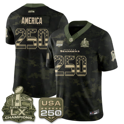 SEA 2026 Salute to Service Edition Vapor Jersey - Stitched