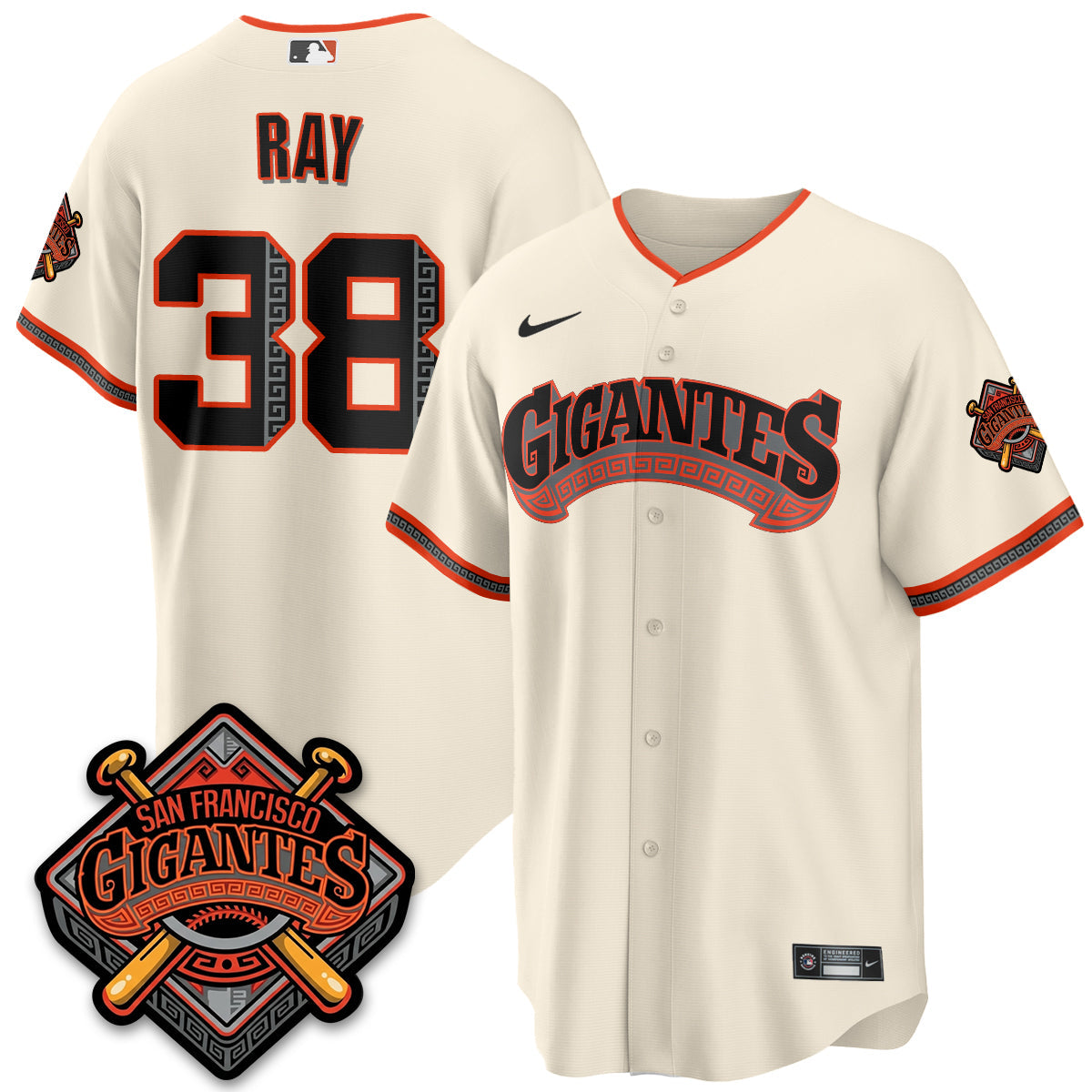 SF GIGANTES Vapor Limited Jersey - All Stitched