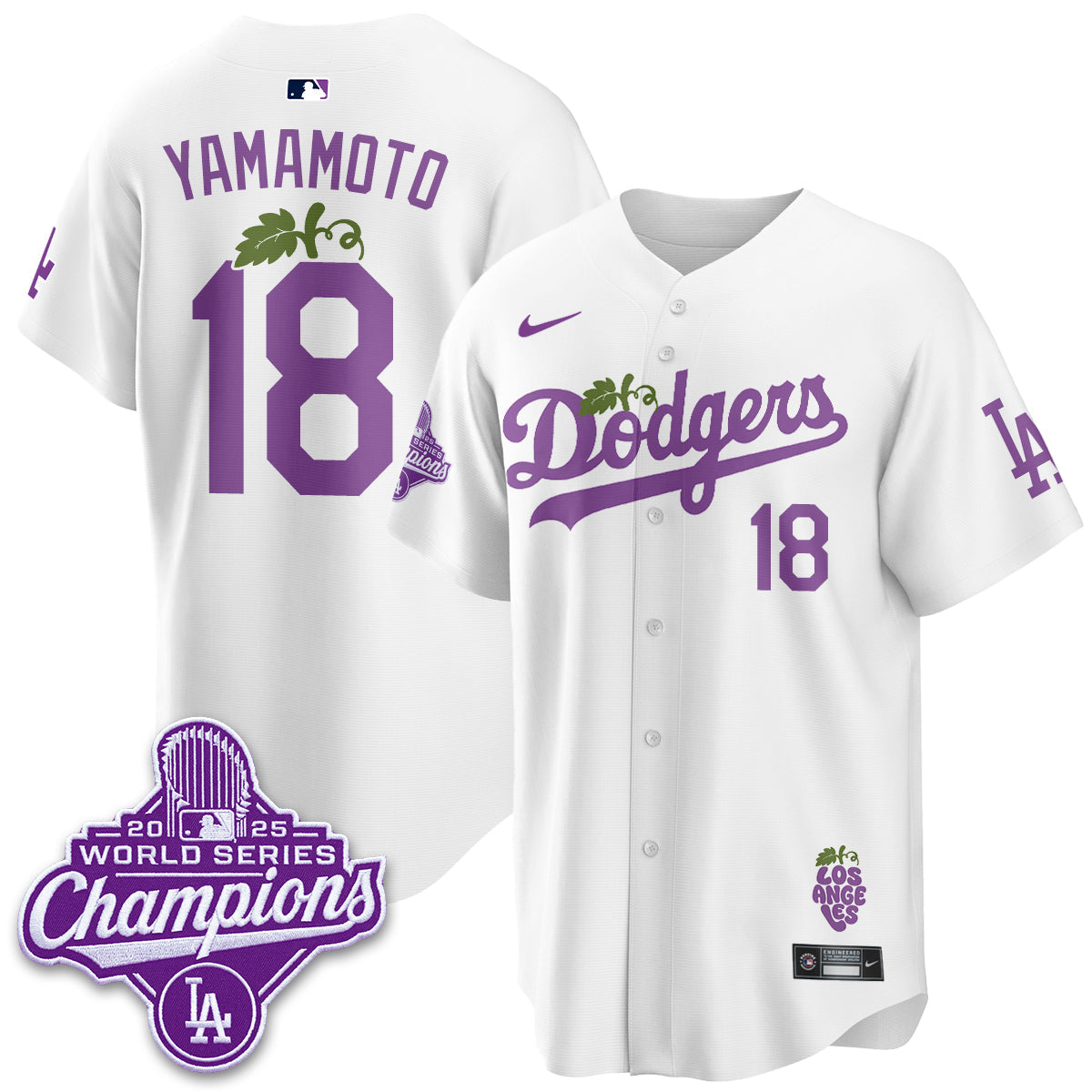 LAD Grape Edition Vapor Jersey - Stitched