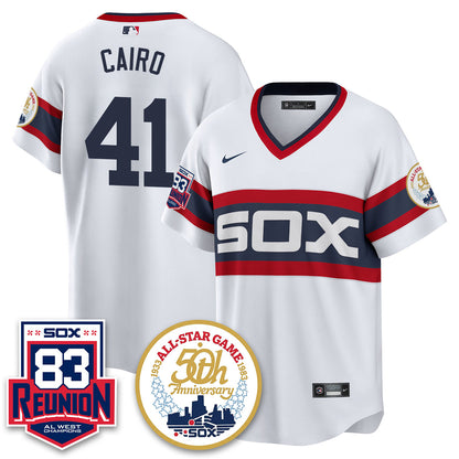 CWS Reunion All West Champions Vapor Jersey - Stitched -NQD