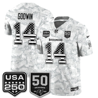 TB 2026 Salute to Service Edition Vapor Jersey - Stitched