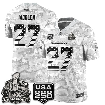 SEA 2026 Salute to Service Edition Vapor Jersey - Stitched