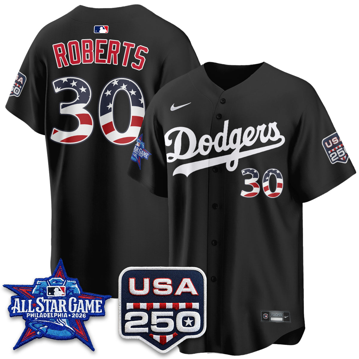 Los Angeles Dodgers 2026 All Star Edition Vapor Jersey- Stitched