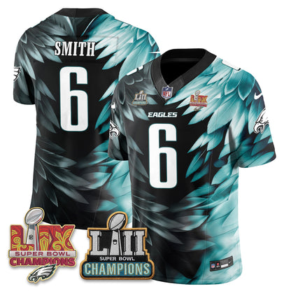 Philadelphia Eagles Fangear Edition Vapor Jersey - Stitched-NHM