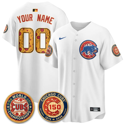 CHC Deep Dish Pizza Vapor Limited Custom Jersey - Stitched