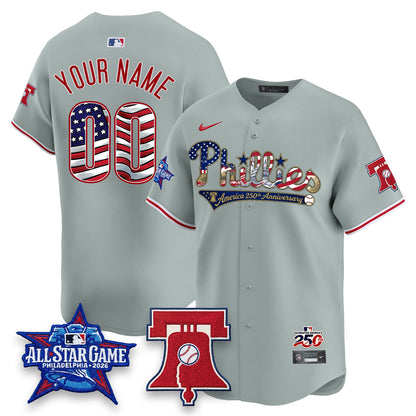 PHI 2026 Independence Day USA Vapor Limited Custom Jersey - Stitched
