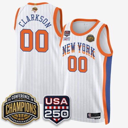 NYK 2026 NBA Eastern Conference Champions City Edition Jersey V2- Stitched