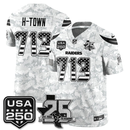 HOU 2026 Salute to Service Edition Vapor Jersey - Stitched