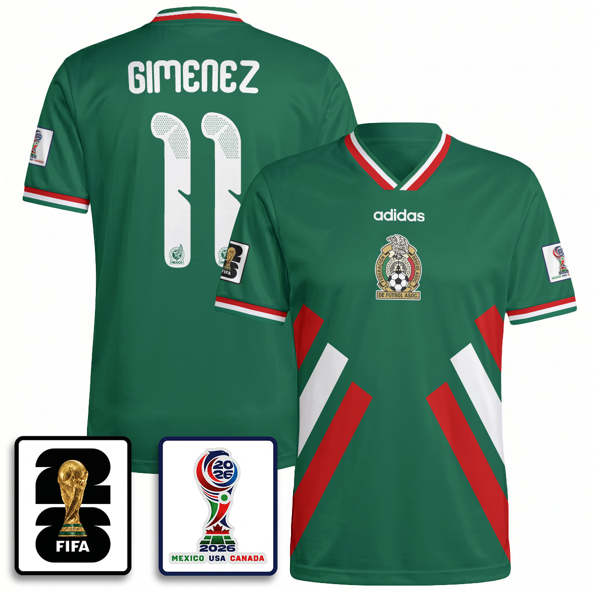 Mexico WC 2026 Fan Gear Version Jersey - Printed