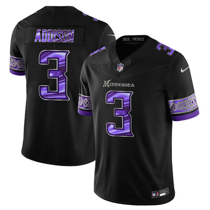 Minnesota Vikings Fangear Edition Vapor Jersey - Stitched-NHM