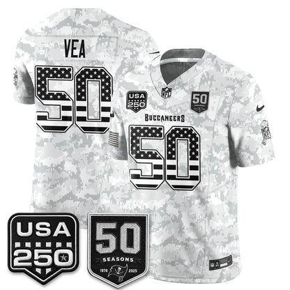 TB 2026 Salute to Service Edition Vapor Jersey - Stitched