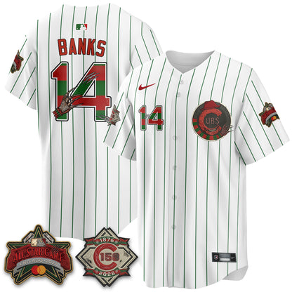 Chicago Cubs A Nightmare on Wrigley Field Edition Vapor Jersey - Stitched-NHM