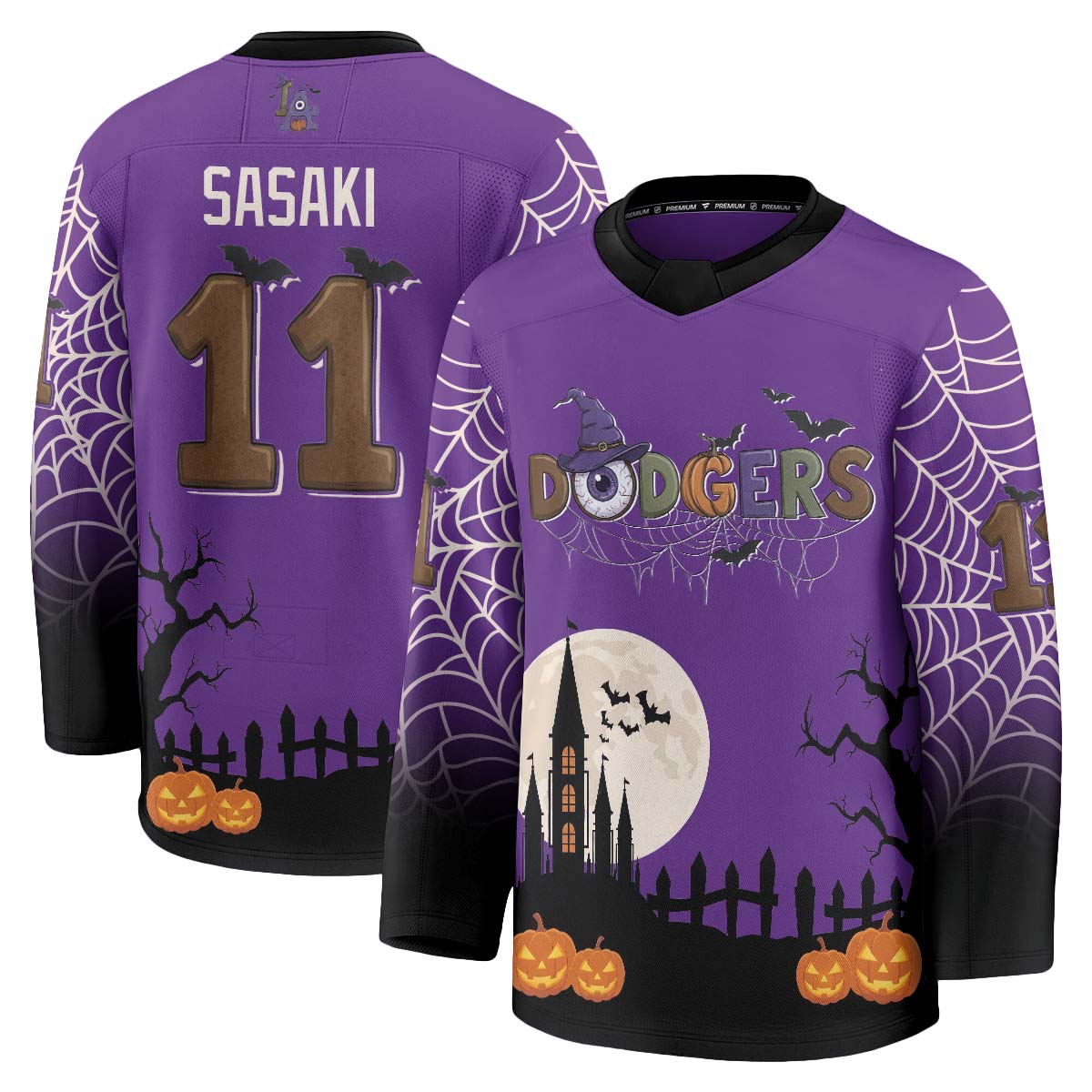 LAD Halloween Edition Hockey Jersey - Printed
