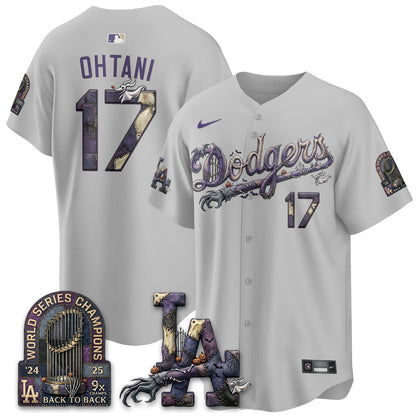 LAD Nightmare Edition Vapor Jersey - Stitched