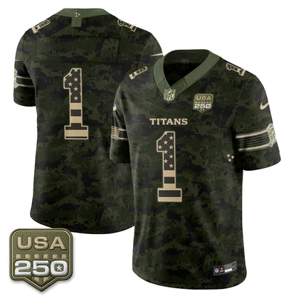 TEN 2026 Salute to Service Edition Vapor Jersey - Stitched