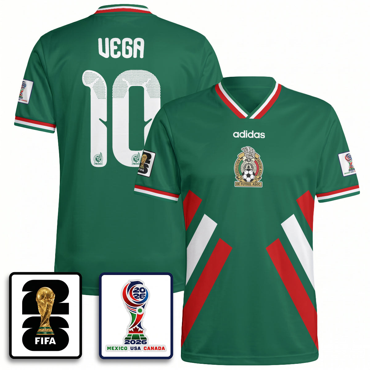 Mexico WC 2026 Fan Gear Version Jersey - Printed