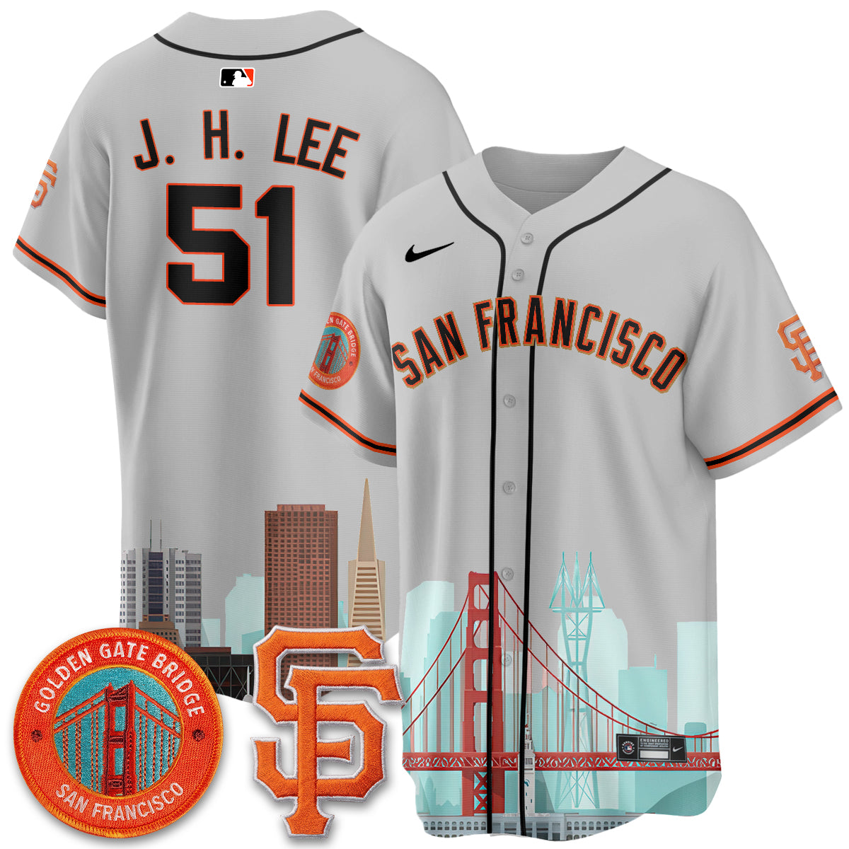 SF SF City Edition Vapor Jersey - Stitched