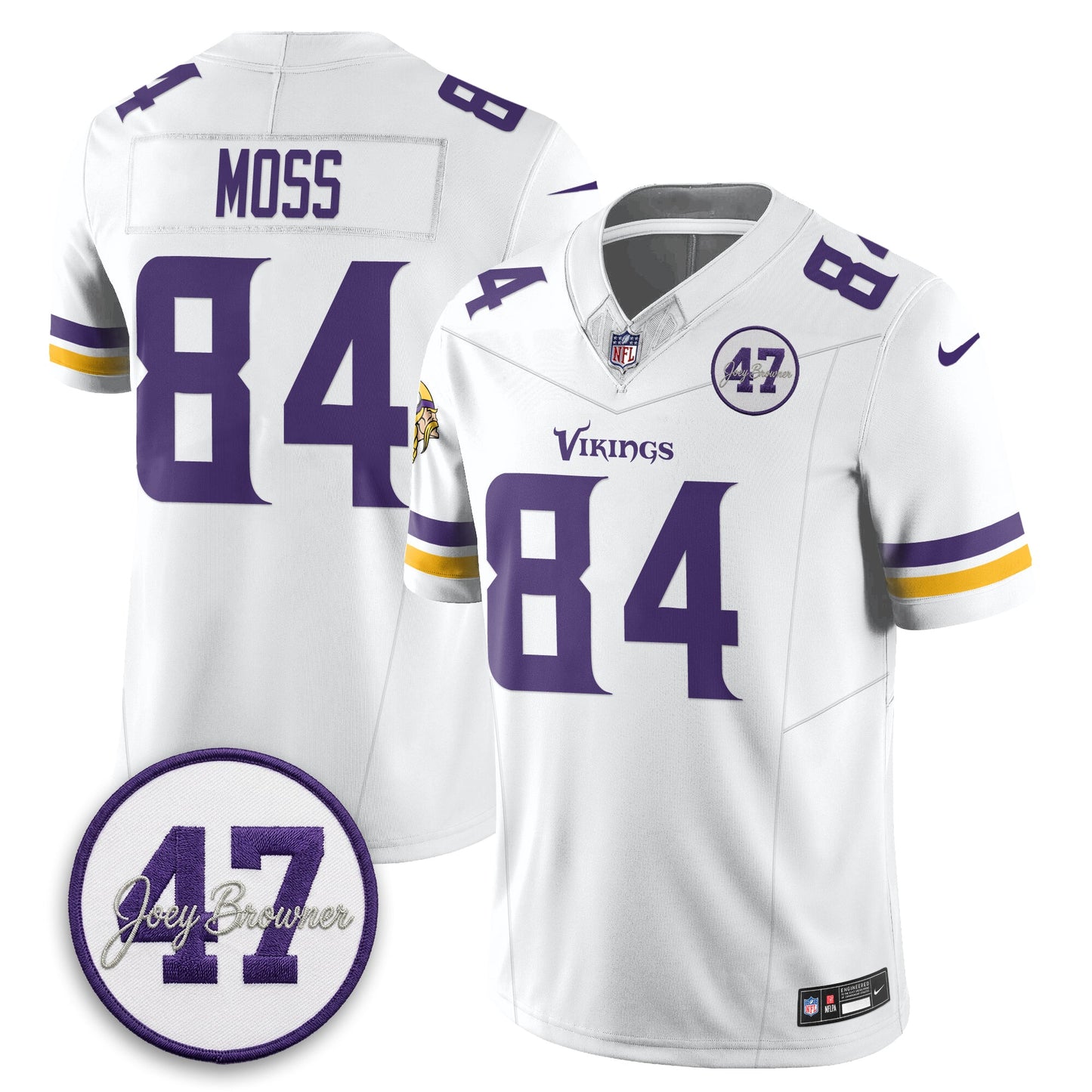 MIN Joey Browner Thank You For Memories - 1960 – 2026 Football Vapor Limited Jersey - All Stitched
