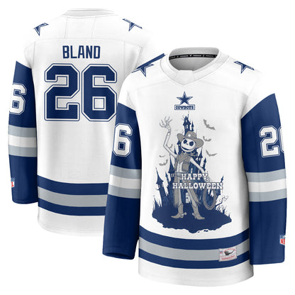 Dallas Cowboys x Nightmare Halloween 2026 Edition Hockey Jersey - Printed