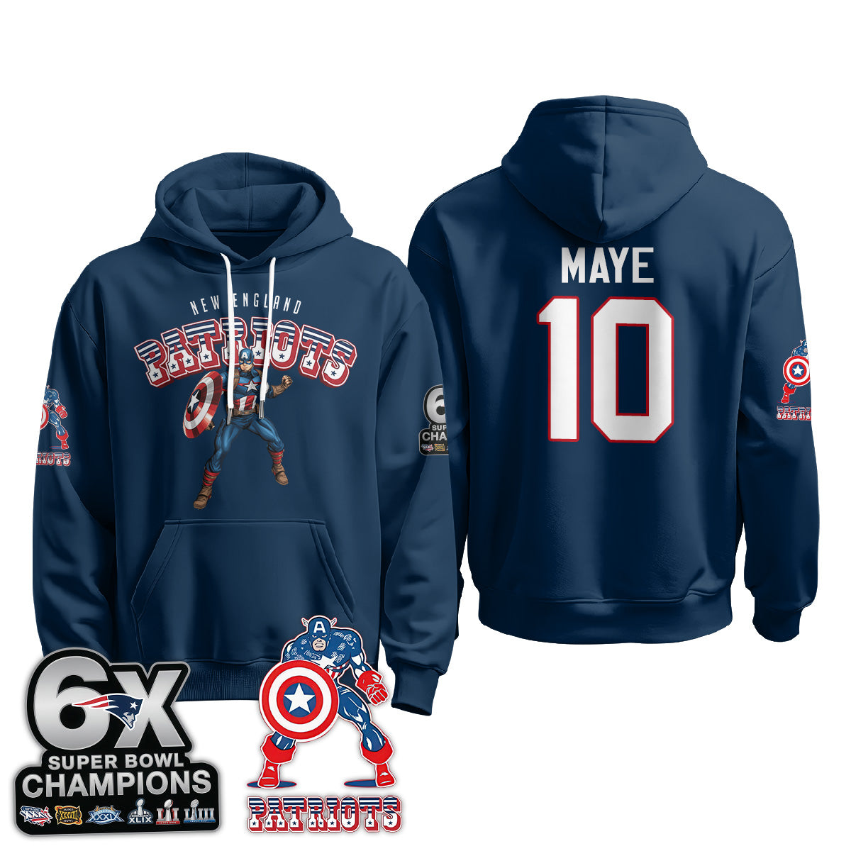 NE x Liberty Guardian Edition Pullover Hoodie V2 - Printed
