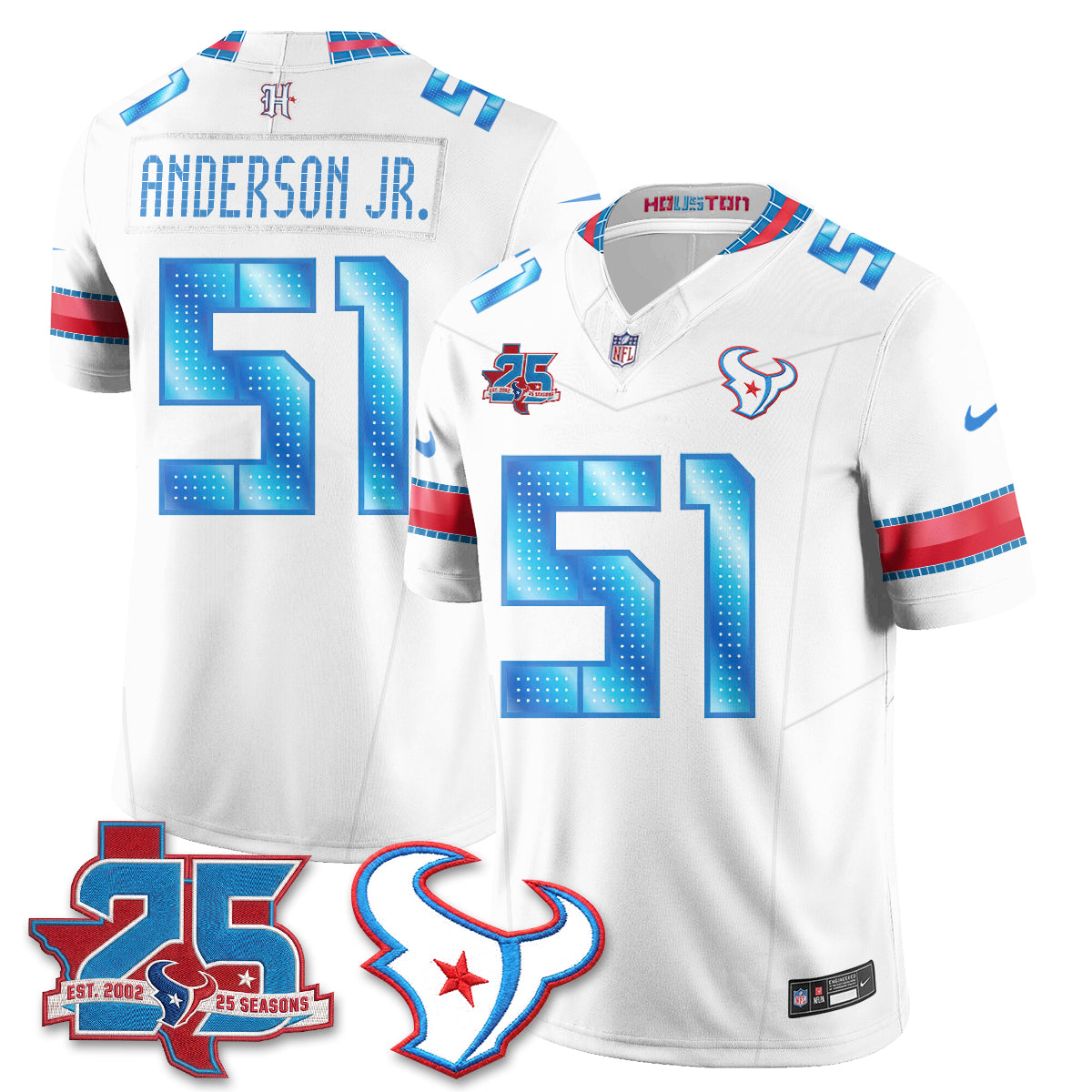HOU 2026 Rivalries Vapor Jersey - Stitched