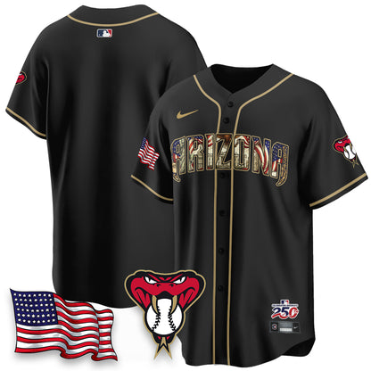 Arizona Diamondbacks 2026 Independence Day USA Vapor Limited Jersey - Stitched-NHM