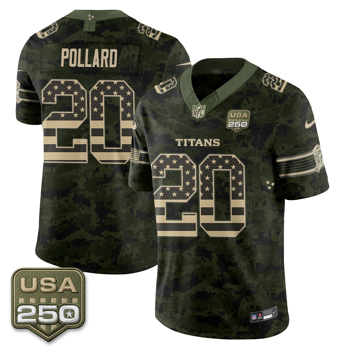 TEN 2026 Salute to Service Edition Vapor Jersey - Stitched