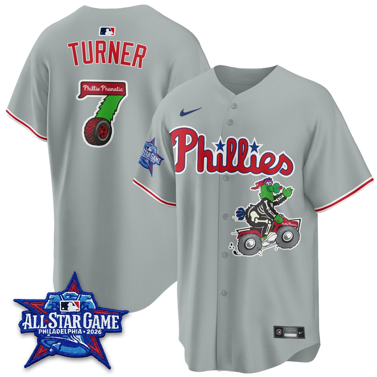 PHI Skeleton Edition Vapor Jersey - Stitched
