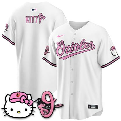 Baltimore Orioles x Meow KT Vapor Premier Limited Jersey - Stitched