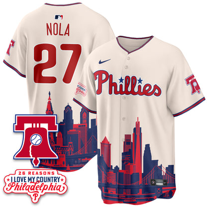 PHI "26 Reasons I Love My Country" Edition Vapor Jersey - Stitched