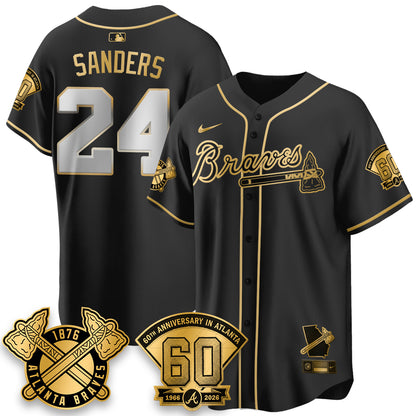ATL 60th Anniversary Special Edition Vapor Limited Jersey - All Stitched