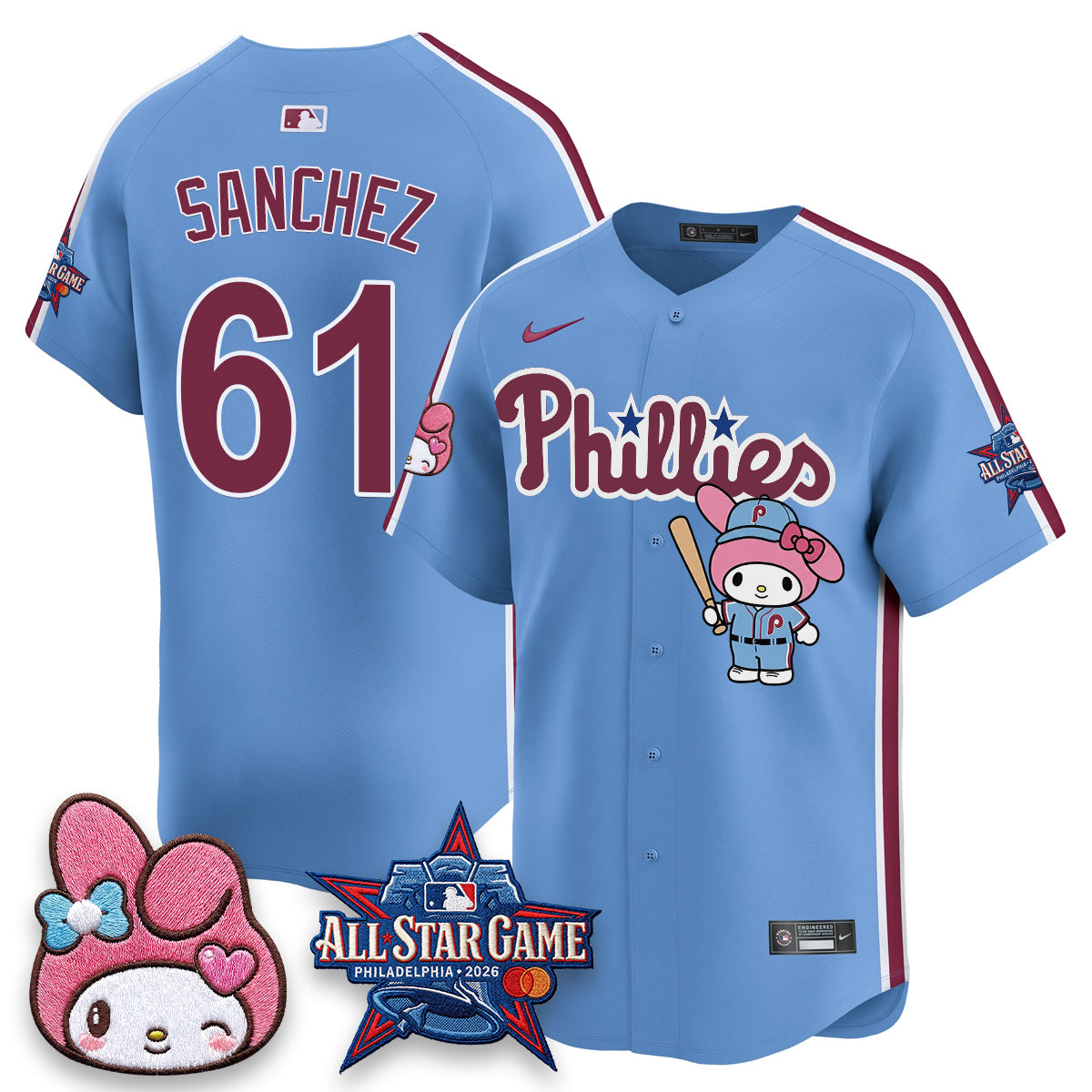PHI x Pink Sanrio Friends Edition Vapor Jersey - Stitched